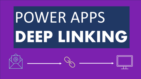 Power Apps Deep linking