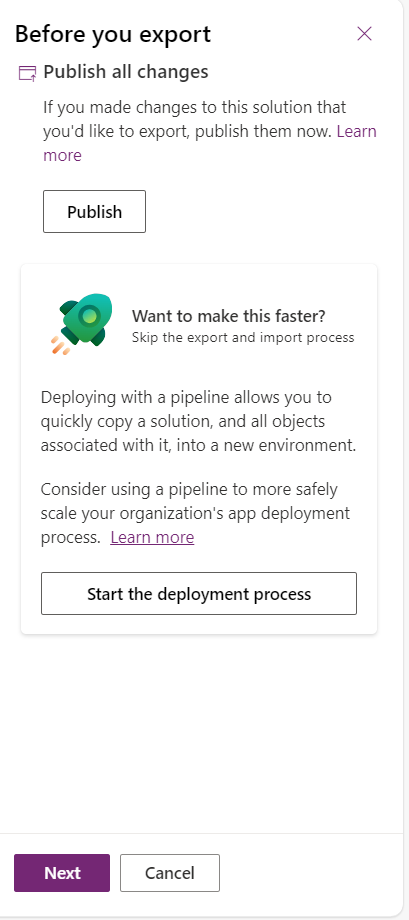 power apps solution pipelines