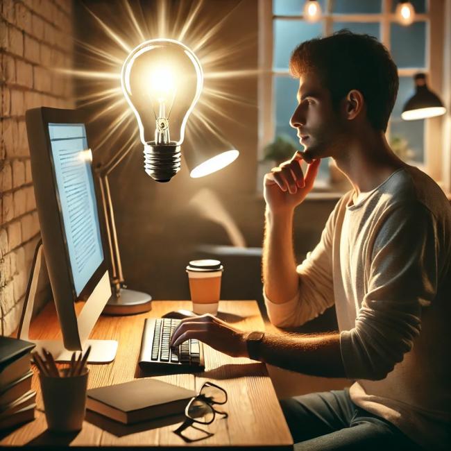 light bulb moment