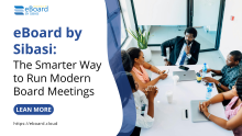 eBoard by Sibasi: The Smarter Way to Run Modern Board Meetings
